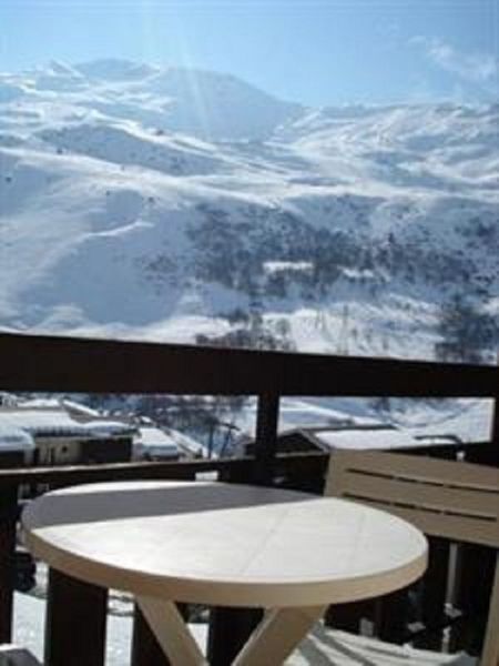 foto 1 Huurhuis van particulieren Les Menuires appartement Rhne-Alpes Savoie Uitzicht vanaf het balkon