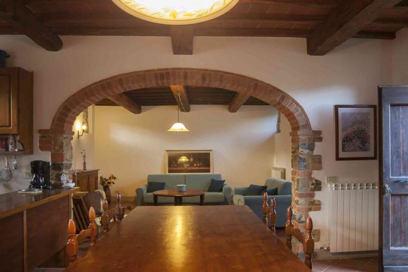 foto 4 Huurhuis van particulieren Arezzo maison Toscane Arezzo (provincie) Eetkamer 1