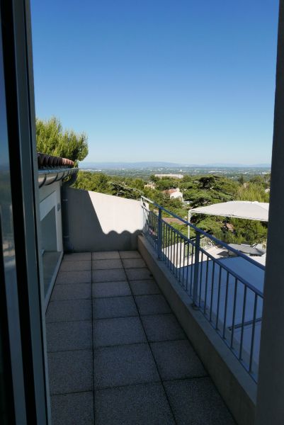 foto 10 Huurhuis van particulieren Avignon villa   Uitzicht vanaf het balkon