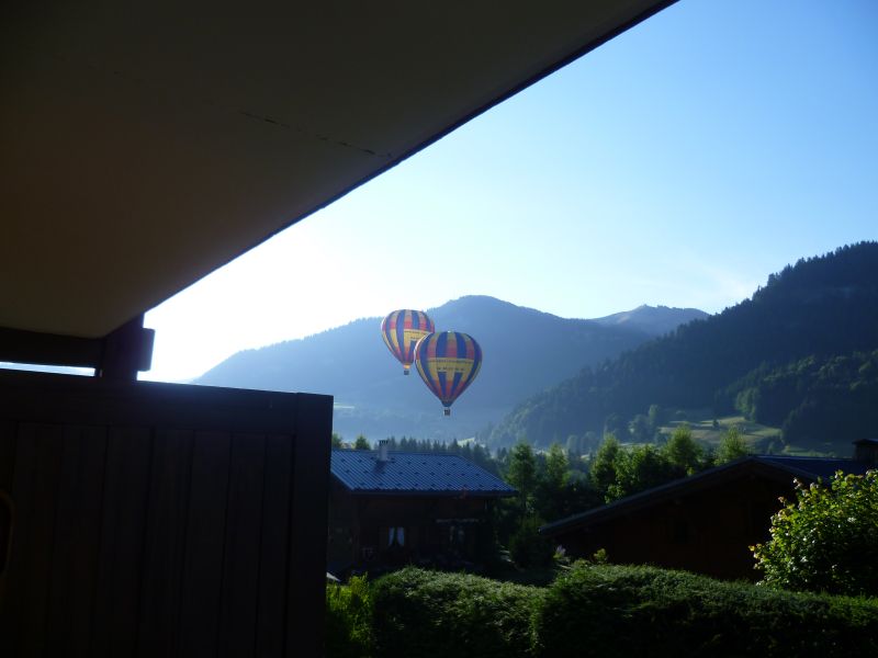 foto 10 Huurhuis van particulieren Praz sur Arly studio Rhne-Alpes Haute-Savoie Uitzicht vanaf het balkon