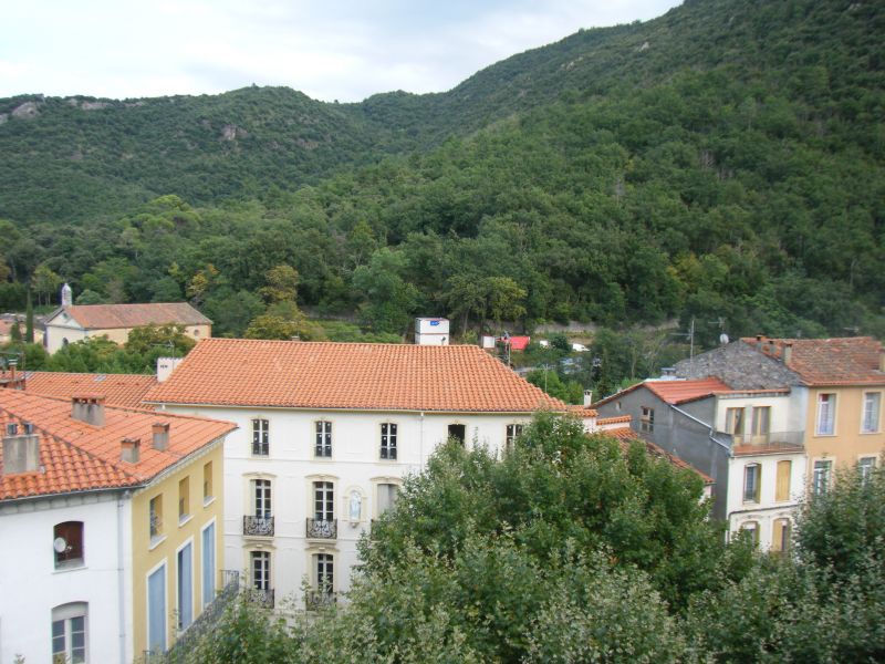 foto 2 Huurhuis van particulieren Amlie-Les-Bains studio Languedoc-Roussillon Pyrnes-Orientales Uitzicht vanaf het balkon