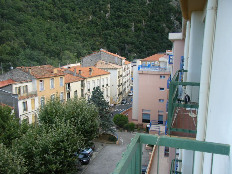 foto 3 Huurhuis van particulieren Amlie-Les-Bains studio Languedoc-Roussillon Pyrnes-Orientales Uitzicht vanaf het balkon