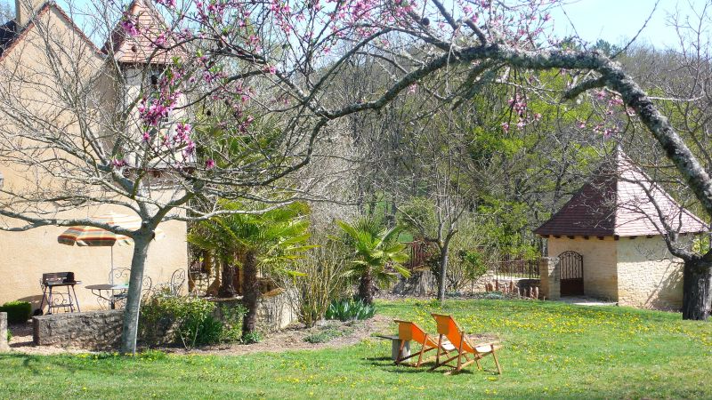 foto 5 Huurhuis van particulieren Montignac sur Vzre (Grottes de Lascaux) gite Aquitaine Dordogne Uitzicht vanaf het terras