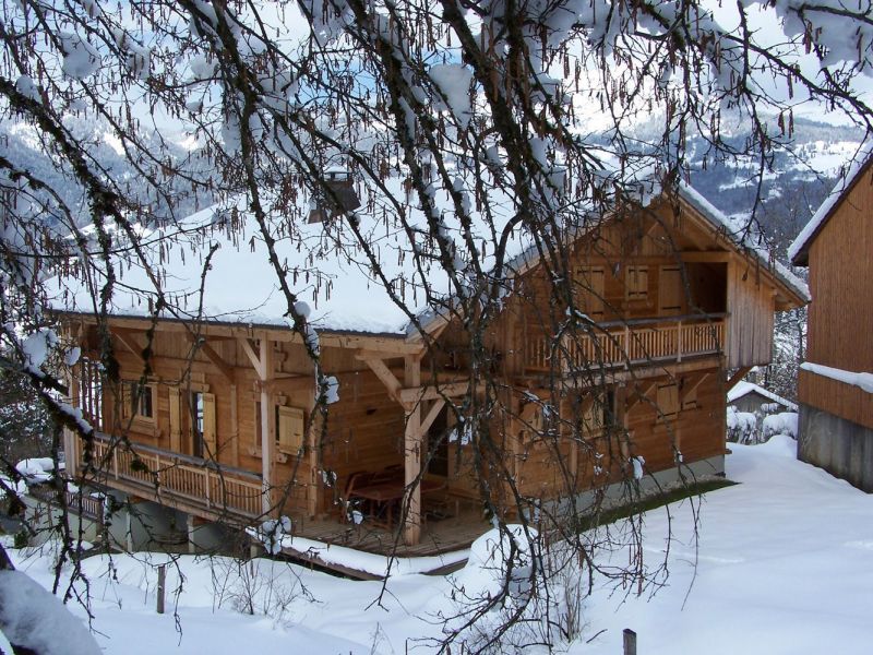 foto 1 Huurhuis van particulieren Samons chalet Rhne-Alpes Haute-Savoie Het aanzicht van de woning