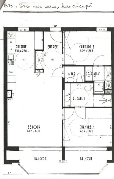 foto 11 Huurhuis van particulieren Saint Cast Le Guildo appartement Bretagne Ctes d'Armor Plattegrond van de woning