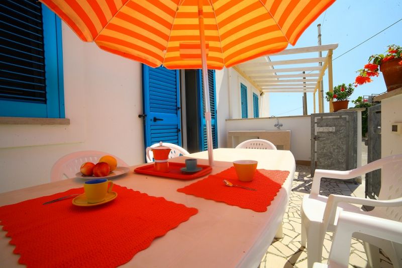 foto 5 Huurhuis van particulieren Ugento - Torre San Giovanni appartement Pouilles Lecce (provincie) Uitzicht vanaf het balkon