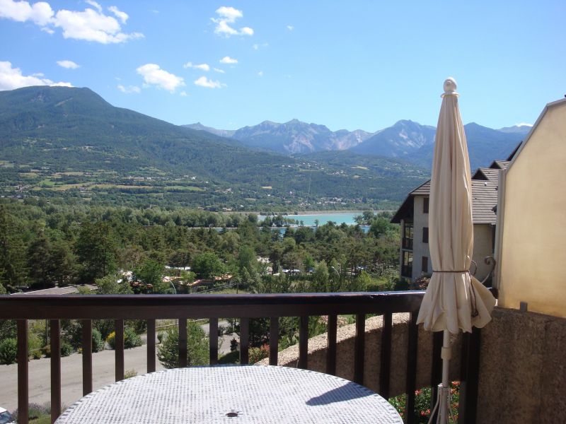 foto 1 Huurhuis van particulieren Embrun appartement Provence-Alpes-Cte d'Azur Hautes-Alpes Uitzicht vanaf het balkon