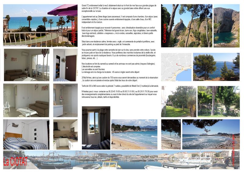 foto 7 Huurhuis van particulieren La Ciotat appartement Provence-Alpes-Cte d'Azur Bouches du Rhne Overig uitzicht