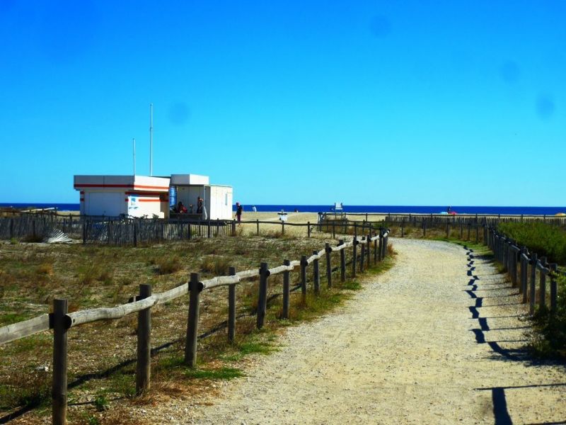 foto 14 Huurhuis van particulieren Le Barcares villa Languedoc-Roussillon Pyrnes-Orientales Uitzicht vanaf het terras