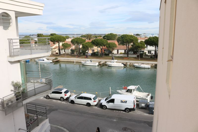 foto 10 Huurhuis van particulieren Palavas-les-Flots appartement Languedoc-Roussillon Hrault Uitzicht vanaf het balkon