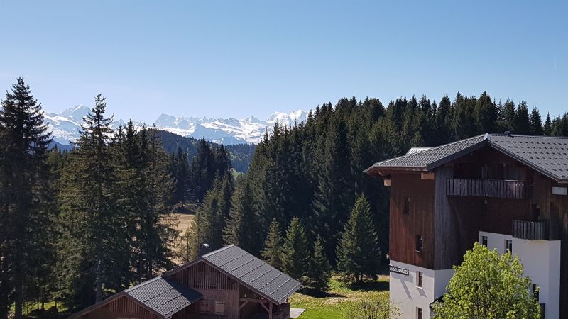foto 28 Huurhuis van particulieren Praz de Lys Sommand appartement Rhne-Alpes Haute-Savoie Uitzicht vanaf het balkon