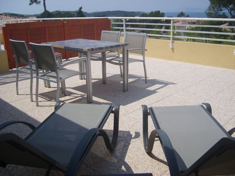 foto 17 Huurhuis van particulieren Six Fours Les Plages (strand) appartement Provence-Alpes-Cte d'Azur  Terras