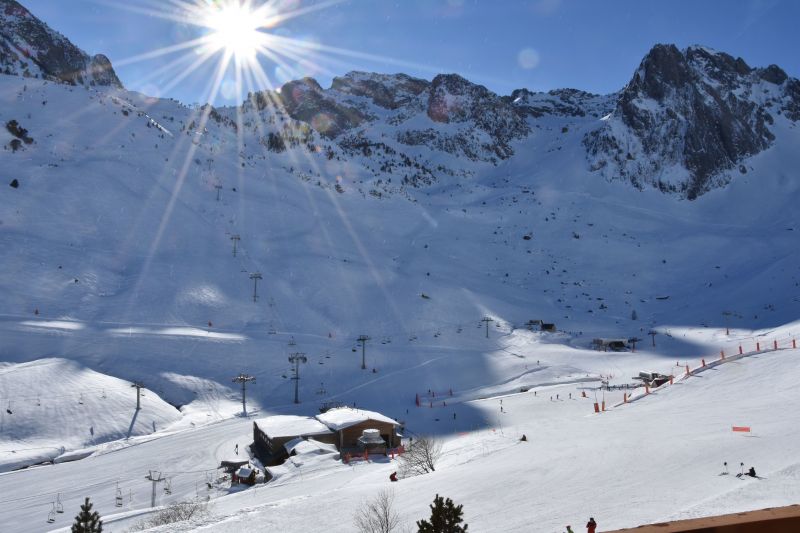 foto 0 Huurhuis van particulieren La Mongie studio Midi-Pyrnes Hautes-Pyrnes Uitzicht vanaf het balkon