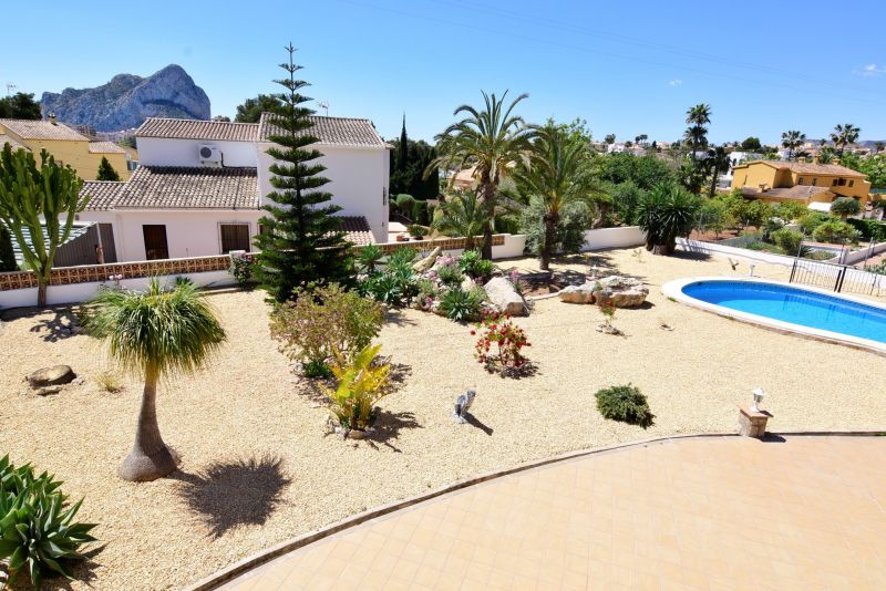 foto 1 Huurhuis van particulieren Calpe villa Valencia (regio) Alicante (provincia de) Uitzicht vanaf het terras