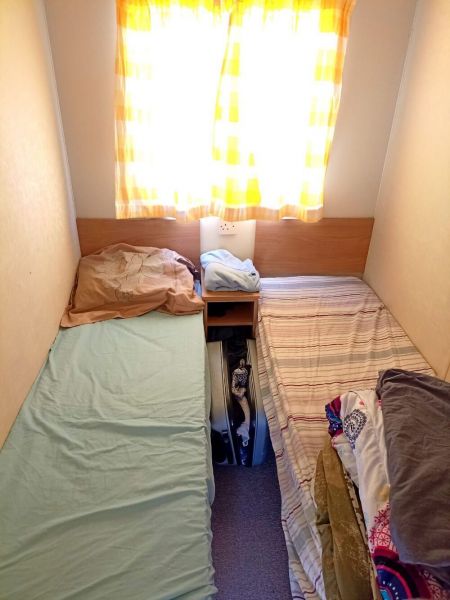 foto 6 Huurhuis van particulieren Le Pouldu mobilhome Bretagne Finistre slaapkamer