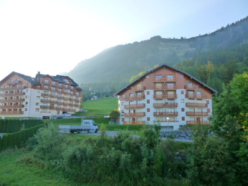 foto 9 Huurhuis van particulieren Thollon Les Mmises appartement Rhne-Alpes Haute-Savoie Uitzicht vanaf het balkon