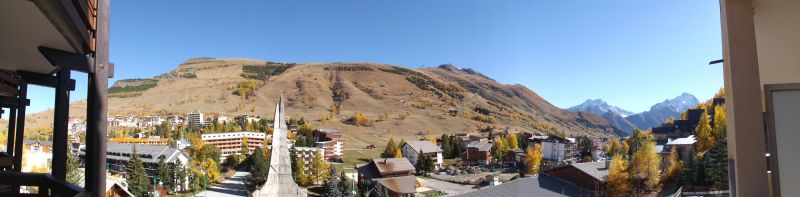 foto 4 Huurhuis van particulieren Les 2 Alpes appartement Rhne-Alpes Isre Uitzicht vanaf het balkon