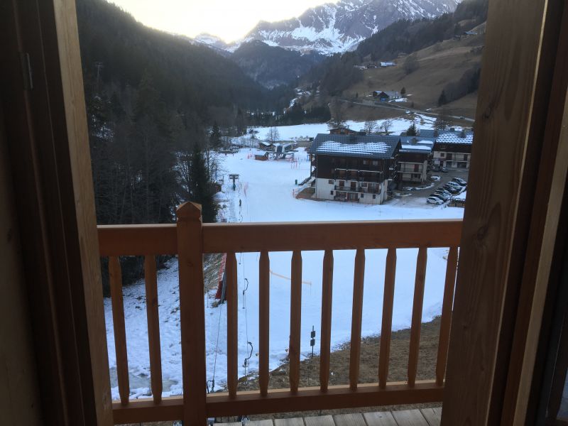 foto 21 Huurhuis van particulieren La Giettaz en Aravis appartement Rhne-Alpes Savoie Uitzicht vanaf het balkon