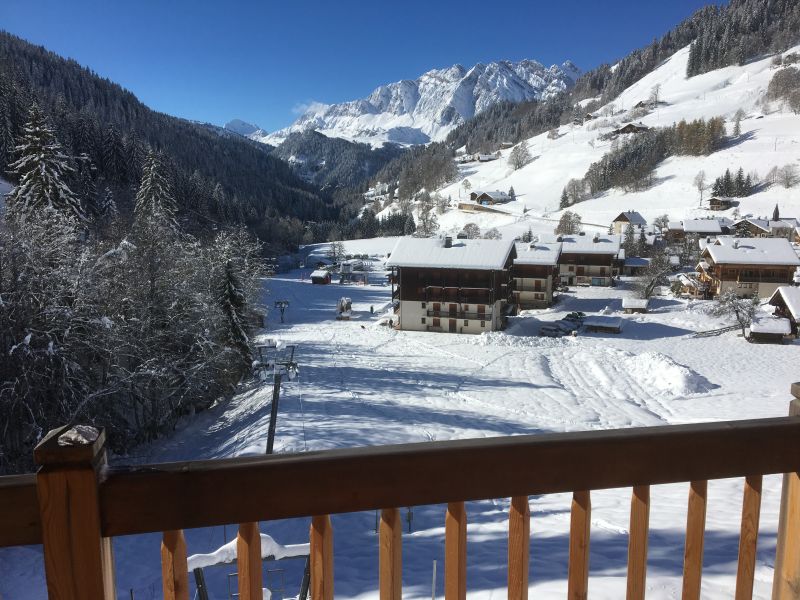 foto 22 Huurhuis van particulieren La Giettaz en Aravis appartement Rhne-Alpes Savoie Uitzicht vanaf het balkon