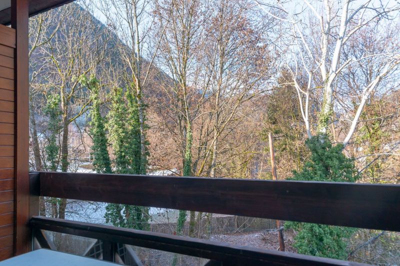 foto 9 Huurhuis van particulieren Brides Les Bains studio Rhne-Alpes Savoie Uitzicht vanaf het balkon