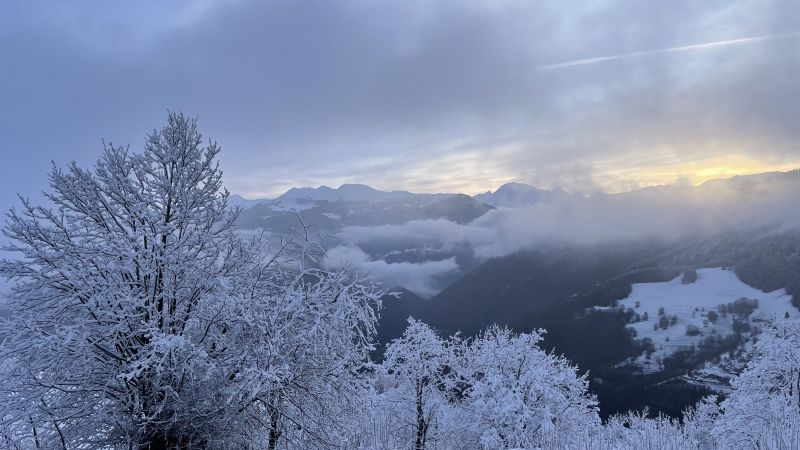 foto 8 Huurhuis van particulieren Doucy Combelouvire appartement Rhne-Alpes Savoie Uitzicht vanaf het balkon