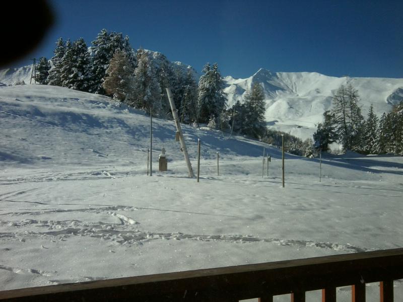 foto 1 Huurhuis van particulieren La Plagne studio Rhne-Alpes Savoie Uitzicht vanaf het balkon