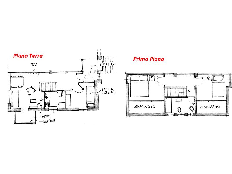 foto 17 Huurhuis van particulieren Courmayeur appartement Val-dAosta Aosta (provincie) Plattegrond van de woning