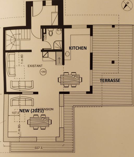 foto 28 Huurhuis van particulieren Oz en Oisans chalet Rhne-Alpes Isre Plattegrond van de woning