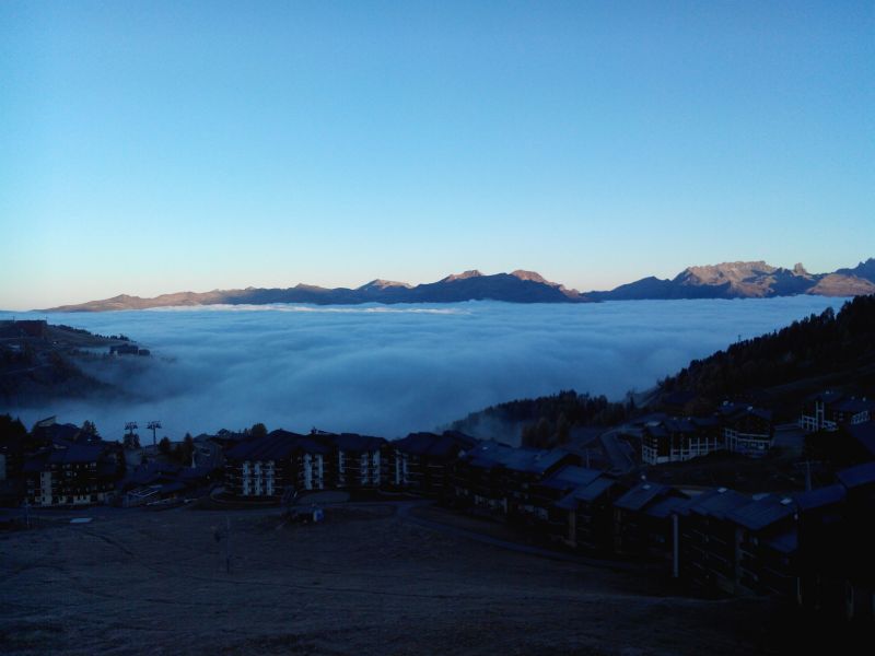 foto 5 Huurhuis van particulieren La Plagne studio Rhne-Alpes Savoie Uitzicht vanaf het balkon