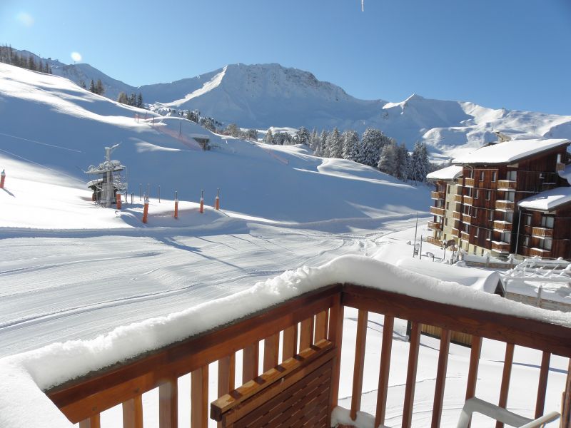 foto 9 Huurhuis van particulieren La Plagne studio Rhne-Alpes Savoie Uitzicht vanaf het balkon