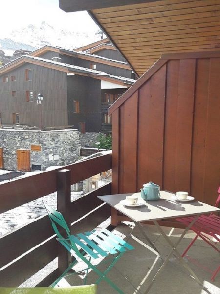 foto 2 Huurhuis van particulieren Valmorel studio Rhne-Alpes Savoie Uitzicht vanaf het terras