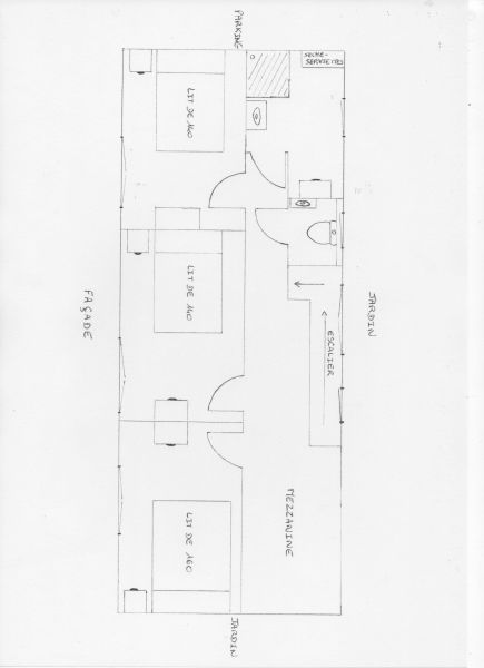 foto 11 Huurhuis van particulieren Binic maison Bretagne  Plattegrond van de woning