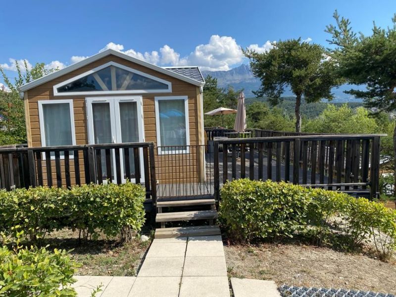 foto 5 Huurhuis van particulieren Savines-le-Lac mobilhome Provence-Alpes-Cte d'Azur Hautes-Alpes Het aanzicht van de woning