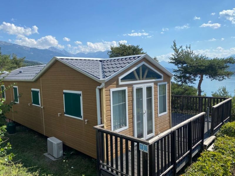 foto 6 Huurhuis van particulieren Savines-le-Lac mobilhome Provence-Alpes-Cte d'Azur Hautes-Alpes Het aanzicht van de woning