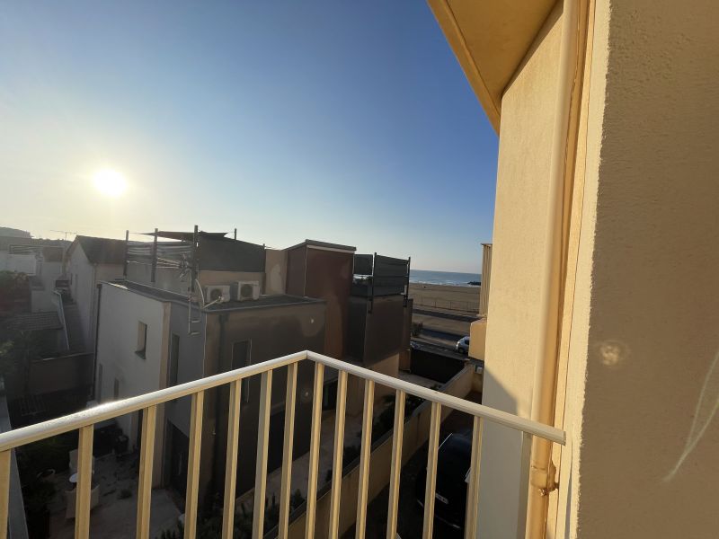 foto 19 Huurhuis van particulieren Valras-Plage (strand) studio Languedoc-Roussillon Hrault Uitzicht vanaf het balkon