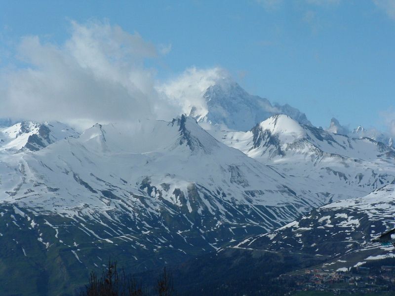 foto 17 Huurhuis van particulieren Les Arcs studio Rhne-Alpes Savoie Uitzicht vanaf het balkon