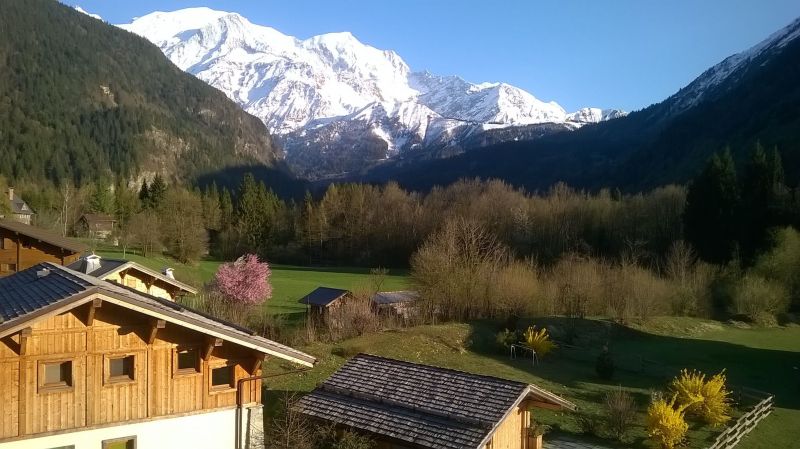 foto 2 Huurhuis van particulieren Chamonix Mont-Blanc studio Rhne-Alpes Haute-Savoie Uitzicht vanaf het balkon