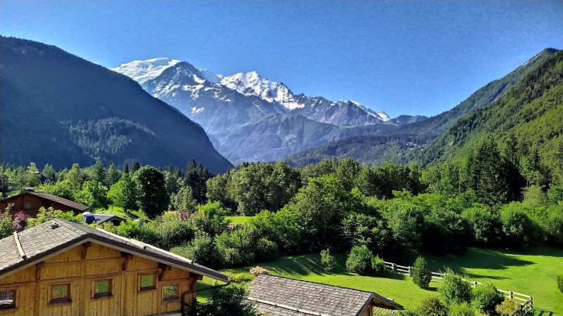 foto 3 Huurhuis van particulieren Chamonix Mont-Blanc studio Rhne-Alpes Haute-Savoie Uitzicht vanaf het balkon