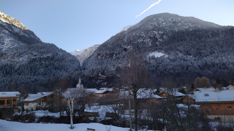 foto 17 Huurhuis van particulieren Chamonix Mont-Blanc studio Rhne-Alpes Haute-Savoie Uitzicht vanaf het balkon