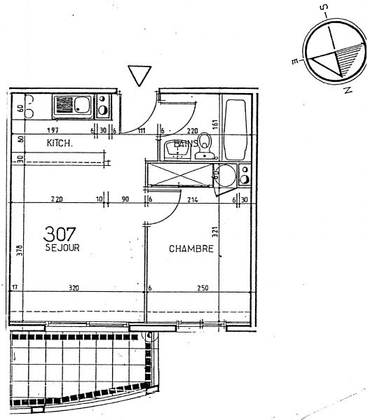 foto 22 Huurhuis van particulieren Arcachon appartement Aquitaine Gironde Plattegrond van de woning