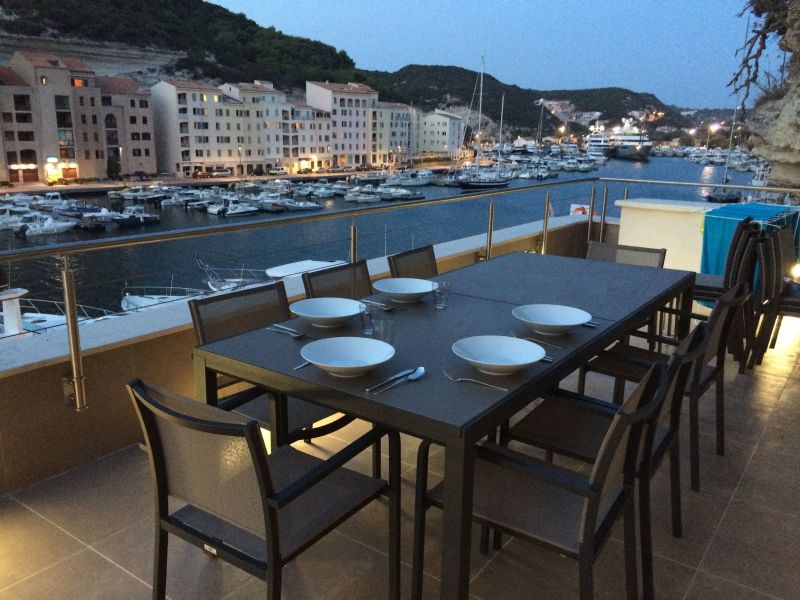 foto 0 Huurhuis van particulieren Bonifacio appartement Corsica Corse du Sud Uitzicht vanaf het terras