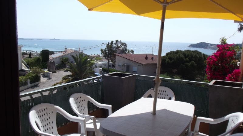 foto 17 Huurhuis van particulieren Sanary-sur-Mer appartement Provence-Alpes-Cte d'Azur Var Uitzicht vanaf het balkon