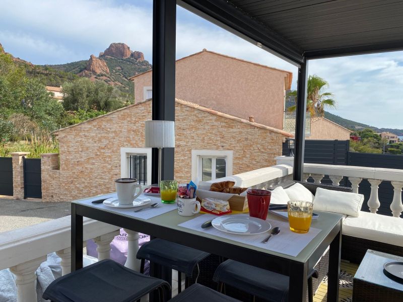 foto 11 Huurhuis van particulieren Agay studio Provence-Alpes-Cte d'Azur Var Uitzicht vanaf het terras
