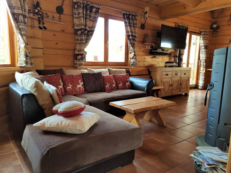 foto 4 Huurhuis van particulieren La joue du Loup chalet Provence-Alpes-Cte d'Azur Hautes-Alpes Woonkamer