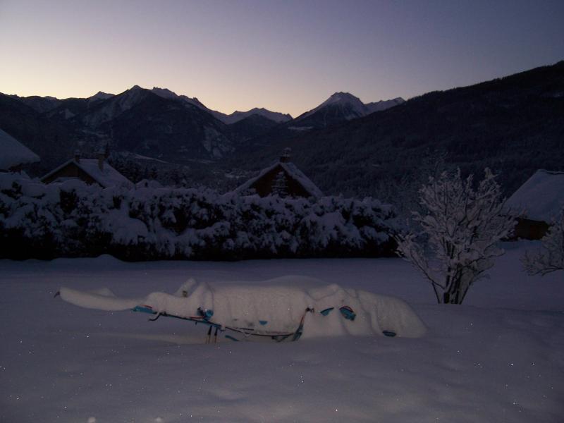 foto 10 Huurhuis van particulieren Serre Chevalier gite Provence-Alpes-Cte d'Azur Hautes-Alpes Uitzicht vanaf het terras