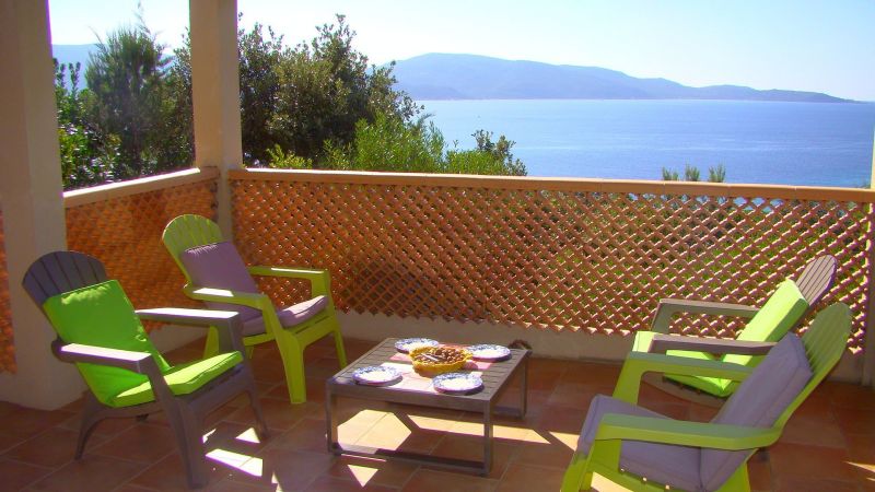 foto 10 Huurhuis van particulieren Propriano villa Corsica Corse du Sud Uitzicht vanaf het terras