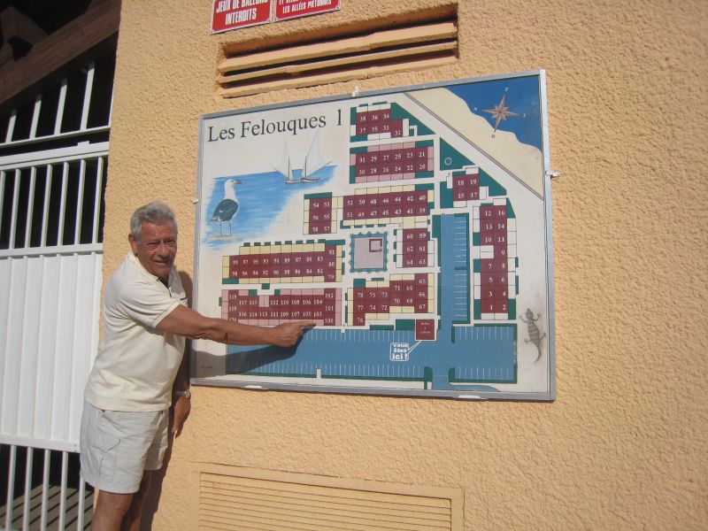 foto 9 Huurhuis van particulieren Saint Pierre la Mer appartement Languedoc-Roussillon Aude Plattegrond van de woning