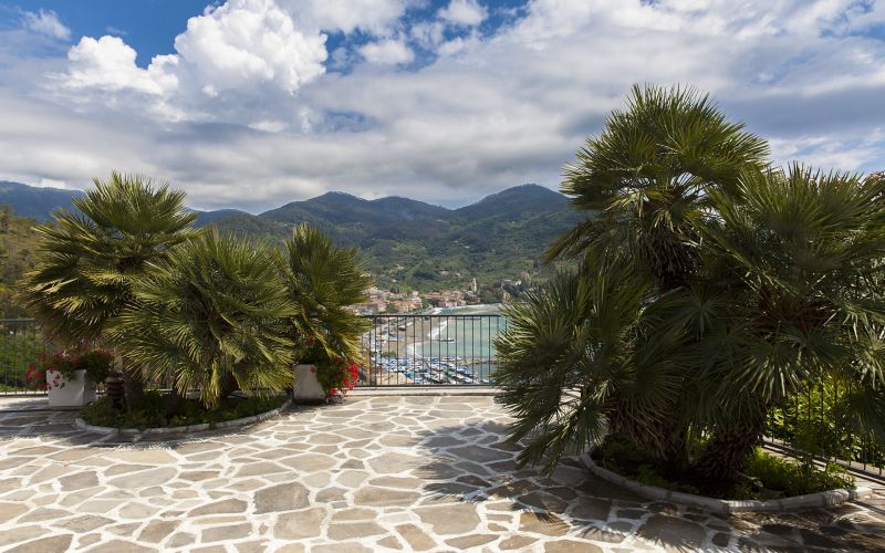 foto 7 Huurhuis van particulieren Levanto villa Liguri La Spezia (provincie) Uitzicht vanaf het terras