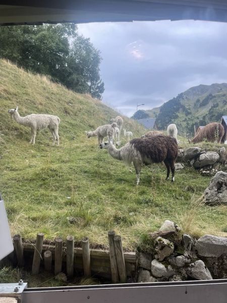 foto 6 Huurhuis van particulieren La Mongie appartement   Uitzicht vanaf het balkon