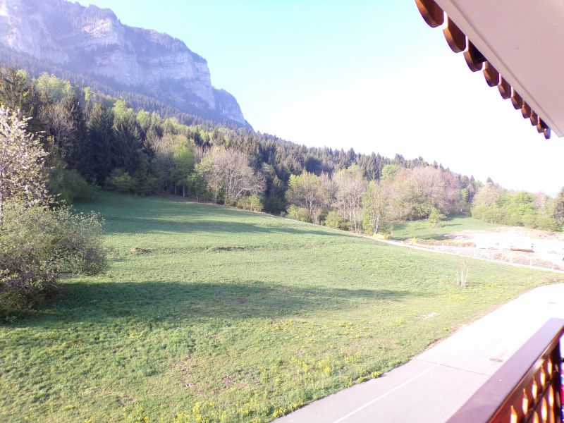 foto 13 Huurhuis van particulieren Thollon Les Mmises appartement Rhne-Alpes Haute-Savoie Uitzicht vanaf het balkon